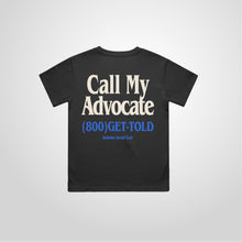 Load image into Gallery viewer, Call My Advocate (Kids Black)