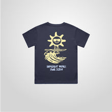 Load image into Gallery viewer, Waves (Kids Navy)
