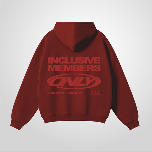 Members Only Hoodie (Garnet)