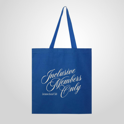 Members Only Blue Tote